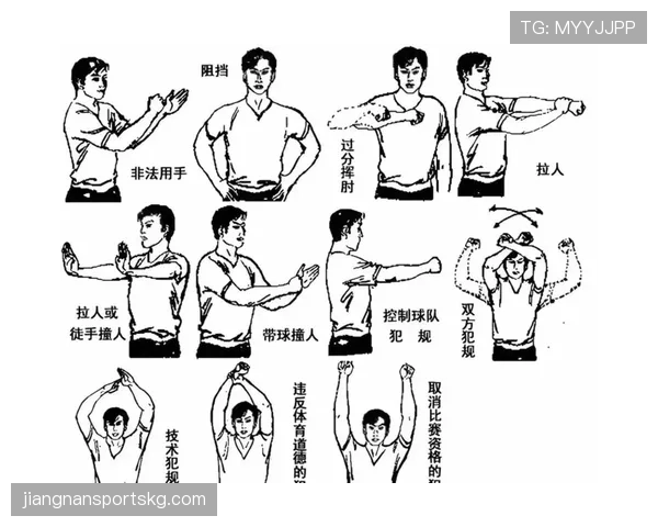 裁判判罚手势背后隐藏的规则细节，教你一眼看懂比赛判罚